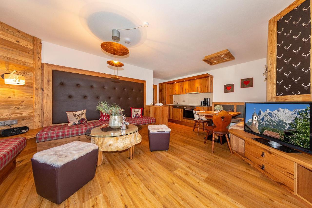 Ferienhaus Alpenblick Mittenwald Ngoại thất bức ảnh