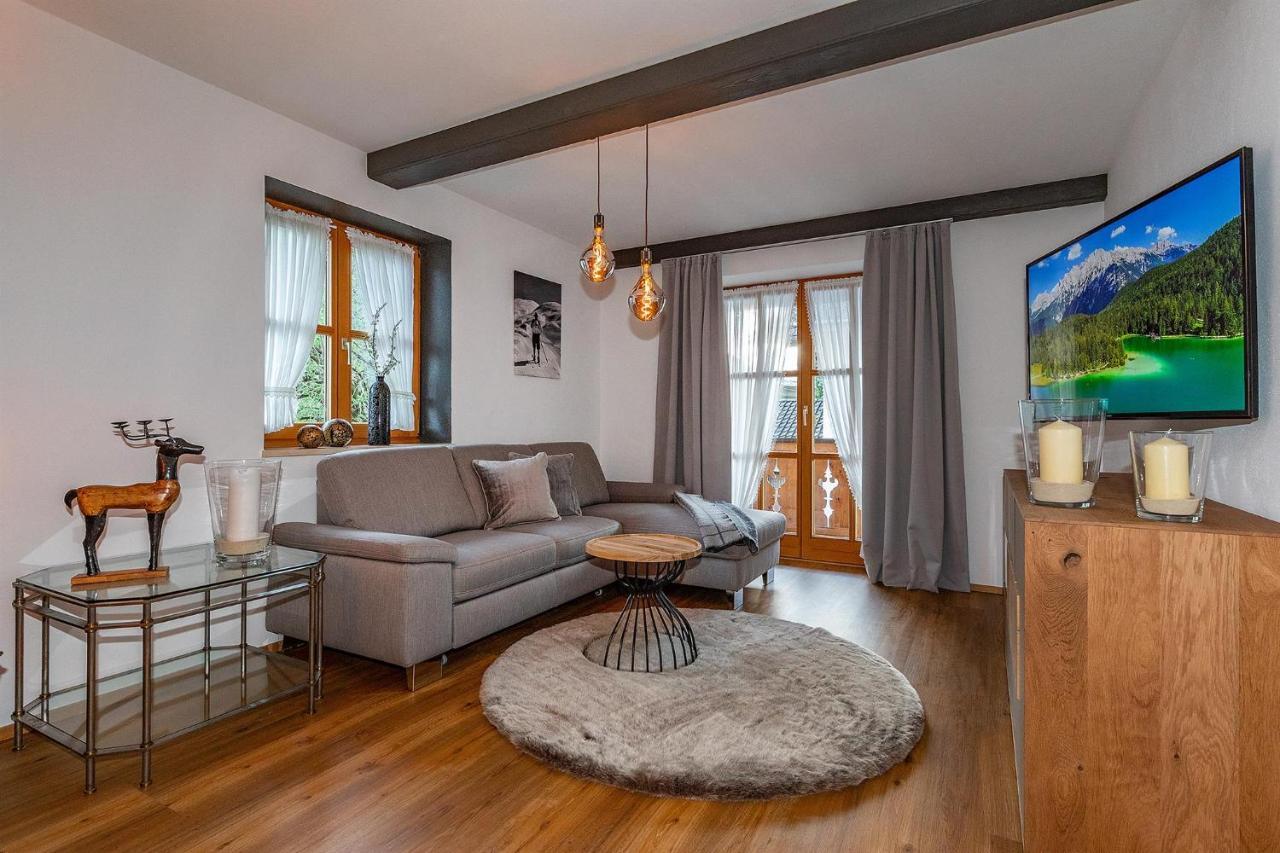 Ferienhaus Alpenblick Mittenwald Ngoại thất bức ảnh