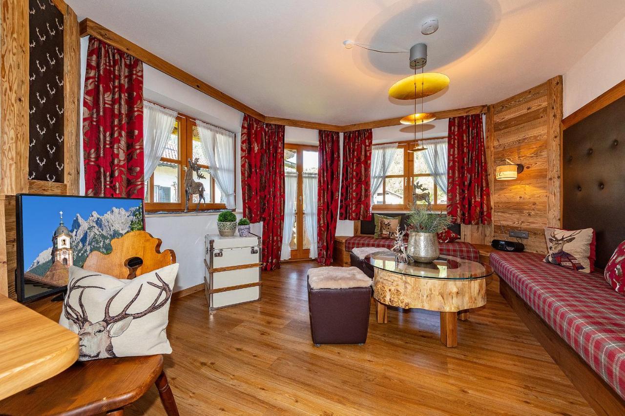Ferienhaus Alpenblick Mittenwald Ngoại thất bức ảnh