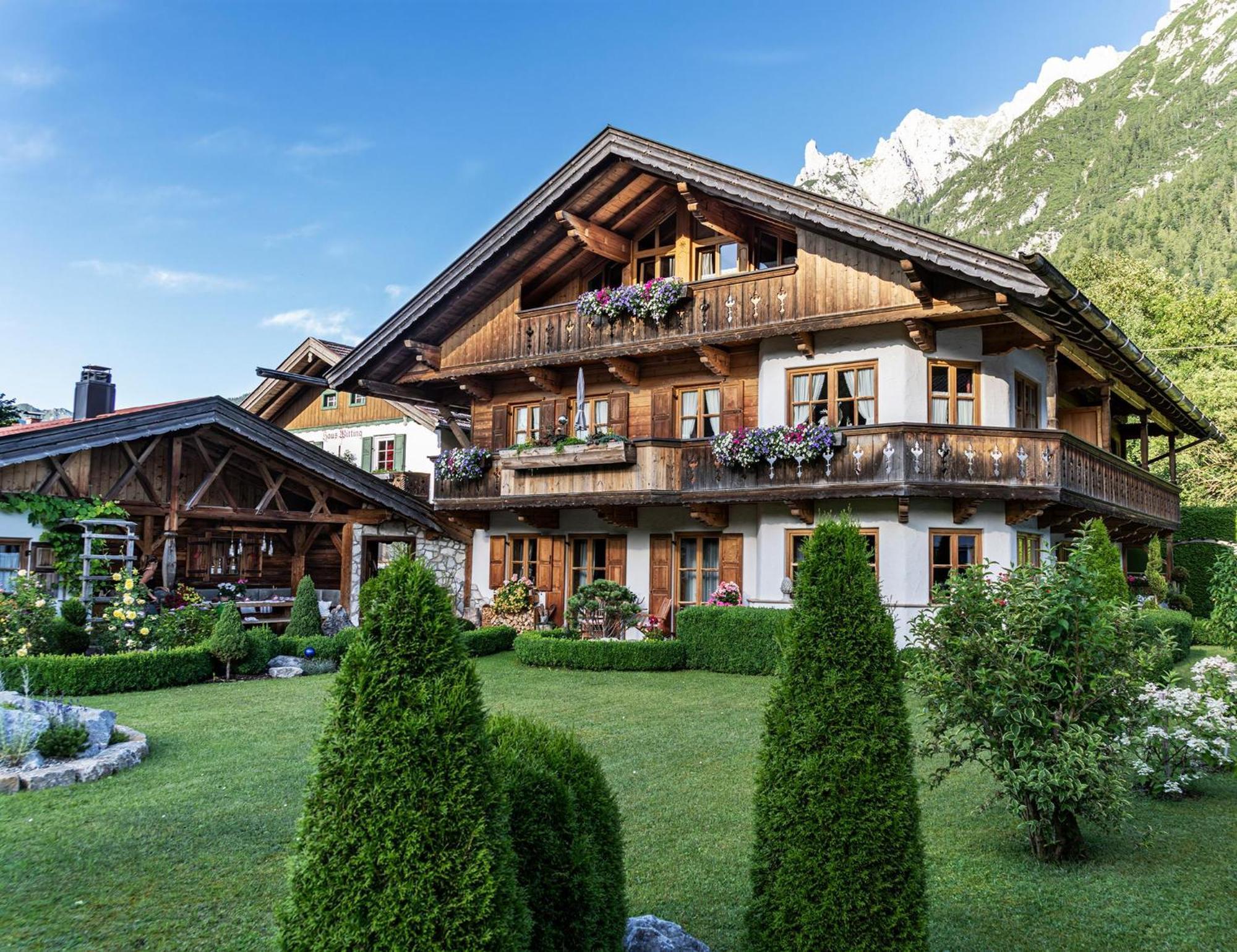 Ferienhaus Alpenblick Mittenwald Ngoại thất bức ảnh