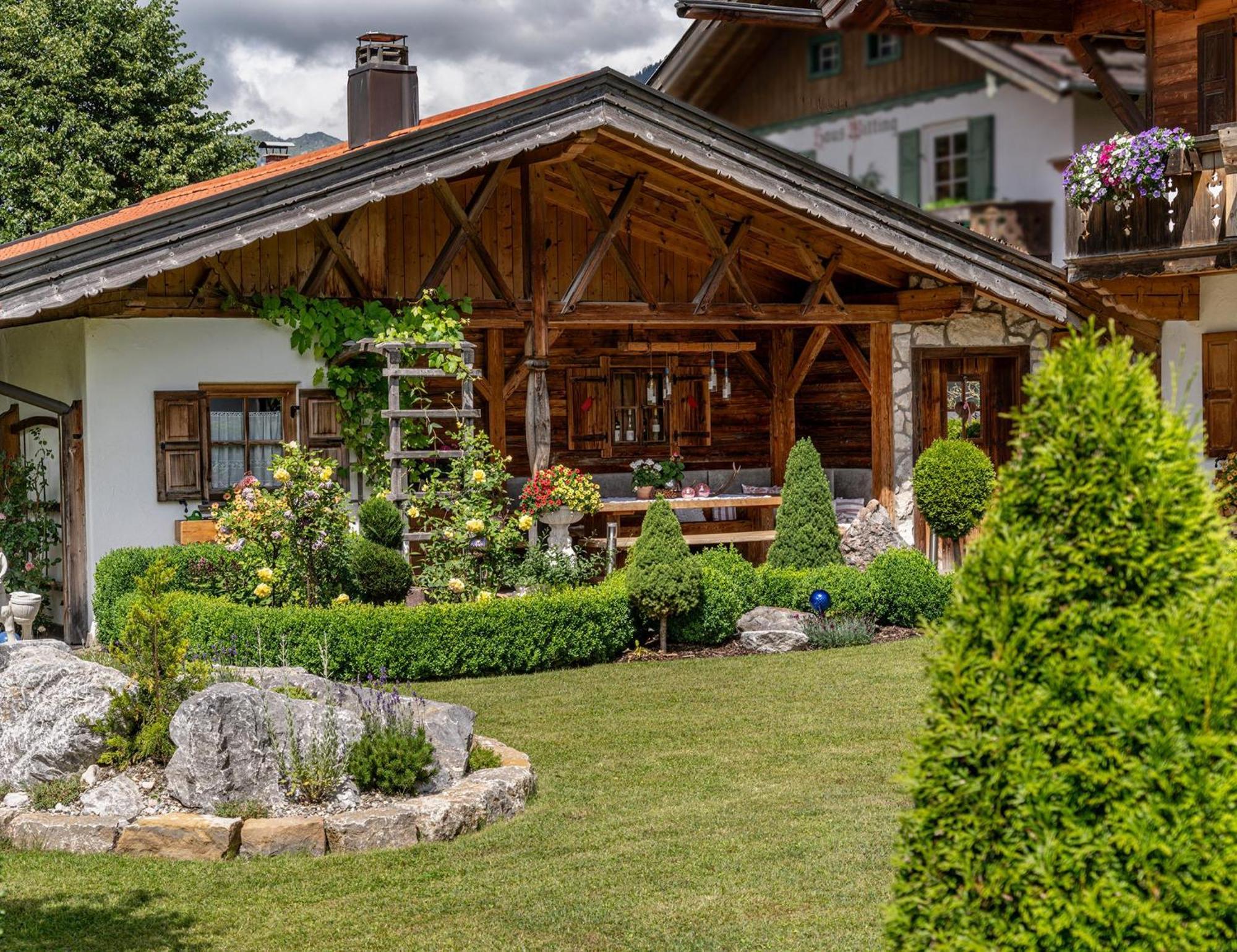 Ferienhaus Alpenblick Mittenwald Ngoại thất bức ảnh