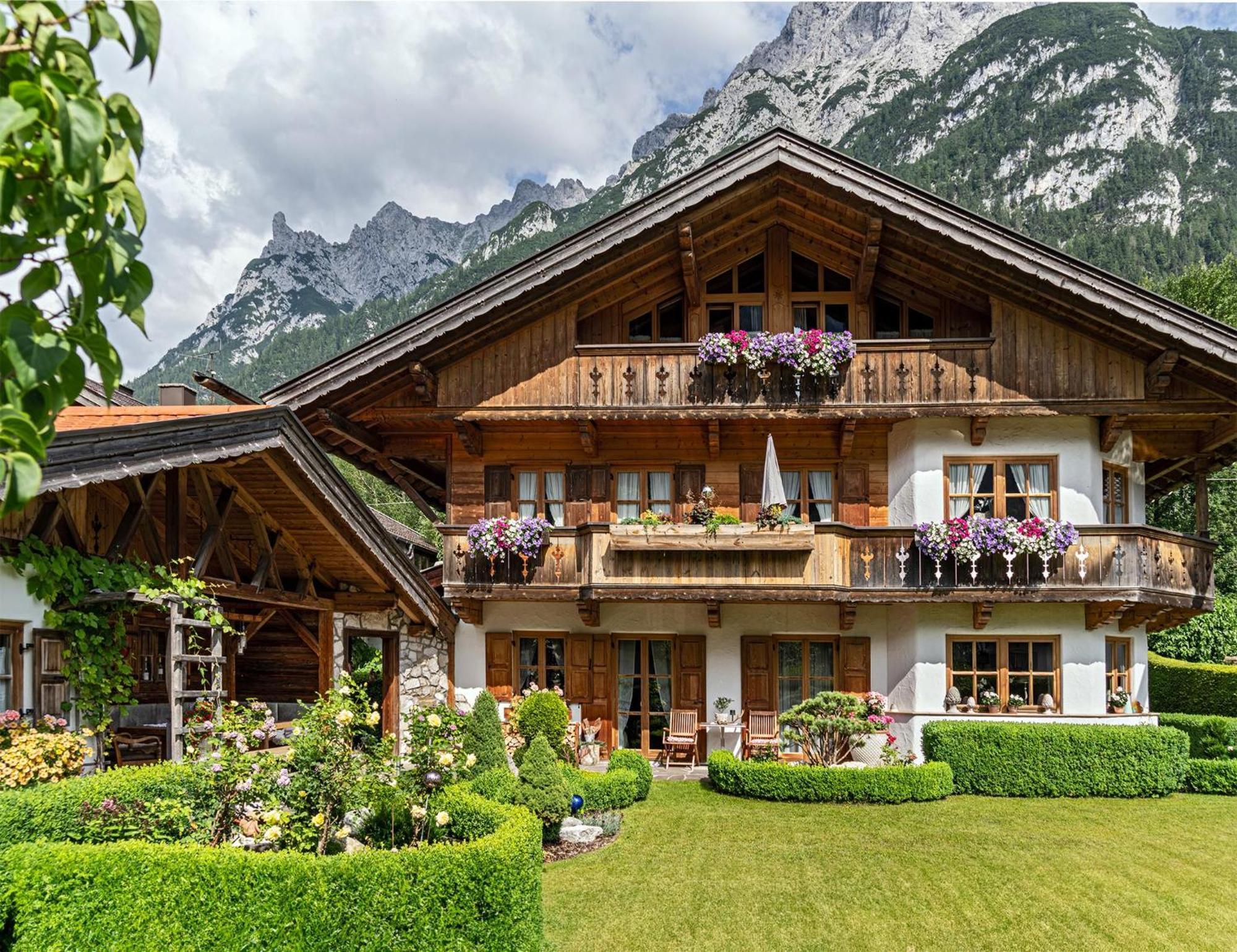 Ferienhaus Alpenblick Mittenwald Ngoại thất bức ảnh